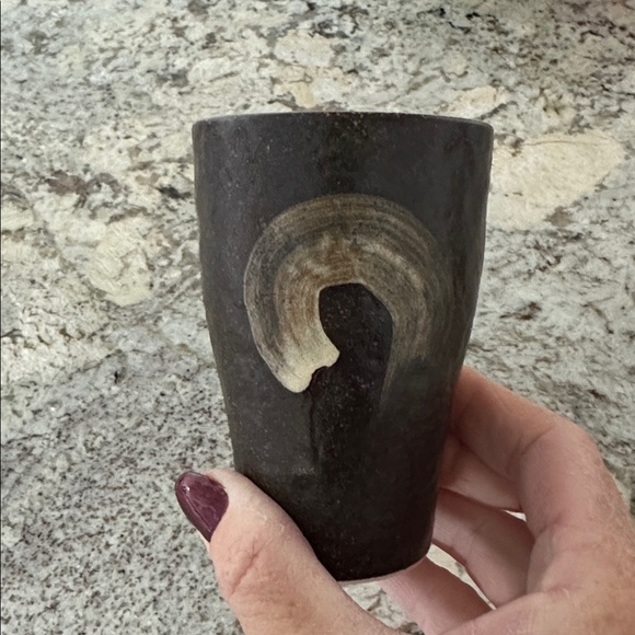 Artisan Porcelain Cups 🧡🤎🩶 - Picture 4 of 9